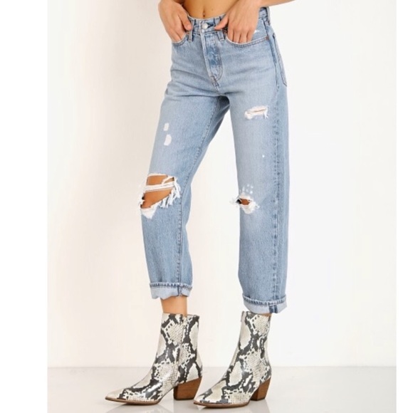 Levi’s 90’s wedgie straight leg ripped jeans NWT - Picture 15 of 15